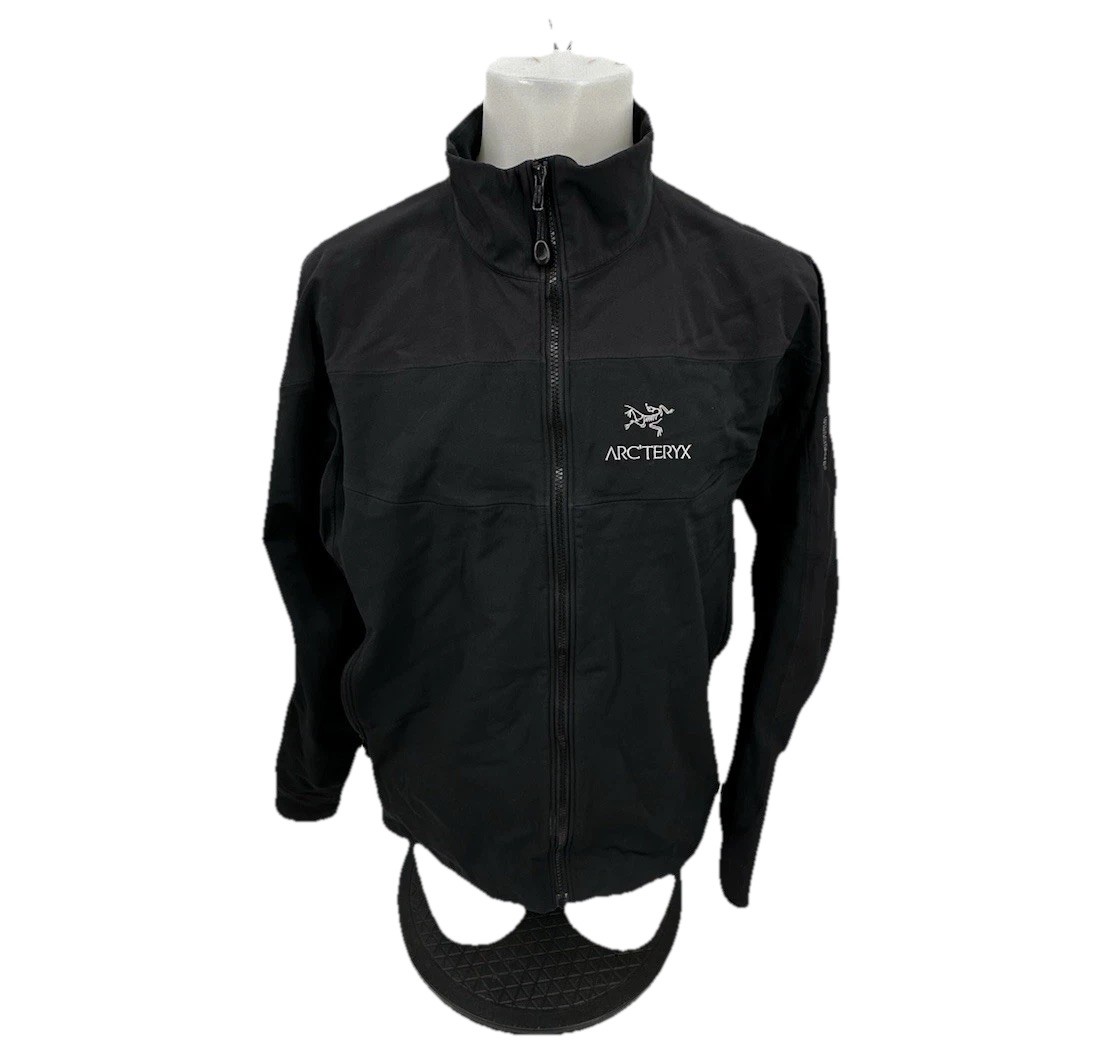 VINTAGE Arc'teryx XL Men Black Sigma AR Windstopper Softshell