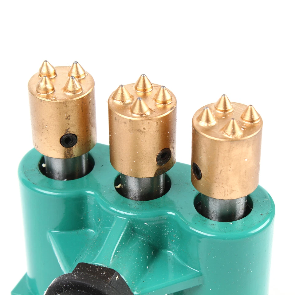 Cincel neumático portátil puente pavimento hormigón ranurador aire hormigón 3 cabezales Foto 3 de 4