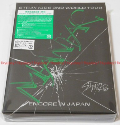New Stray Kids 2nd World Tour MANIAC ENCORE in JAPAN Limited Edition 2 Blu-ray