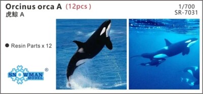 1/700 12Pcs Killer Whale Model | eBay
