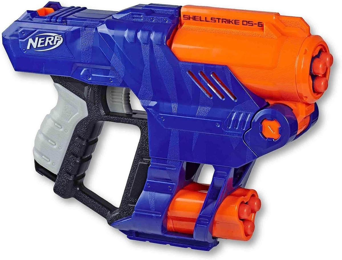 ナーフ　Nerf　シェルストライクDS-6　未開封品 NERF N-STRIKE ELITE SHELLSTRIKE DS-6 - 3 Strike Shell Blast