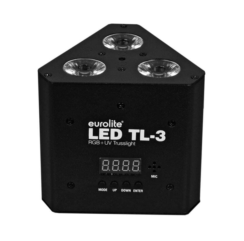 Thumbnail - Variables Eurolite Trusslight & Uplight Mit Lichtstarken 3 X 7-w-rgb +