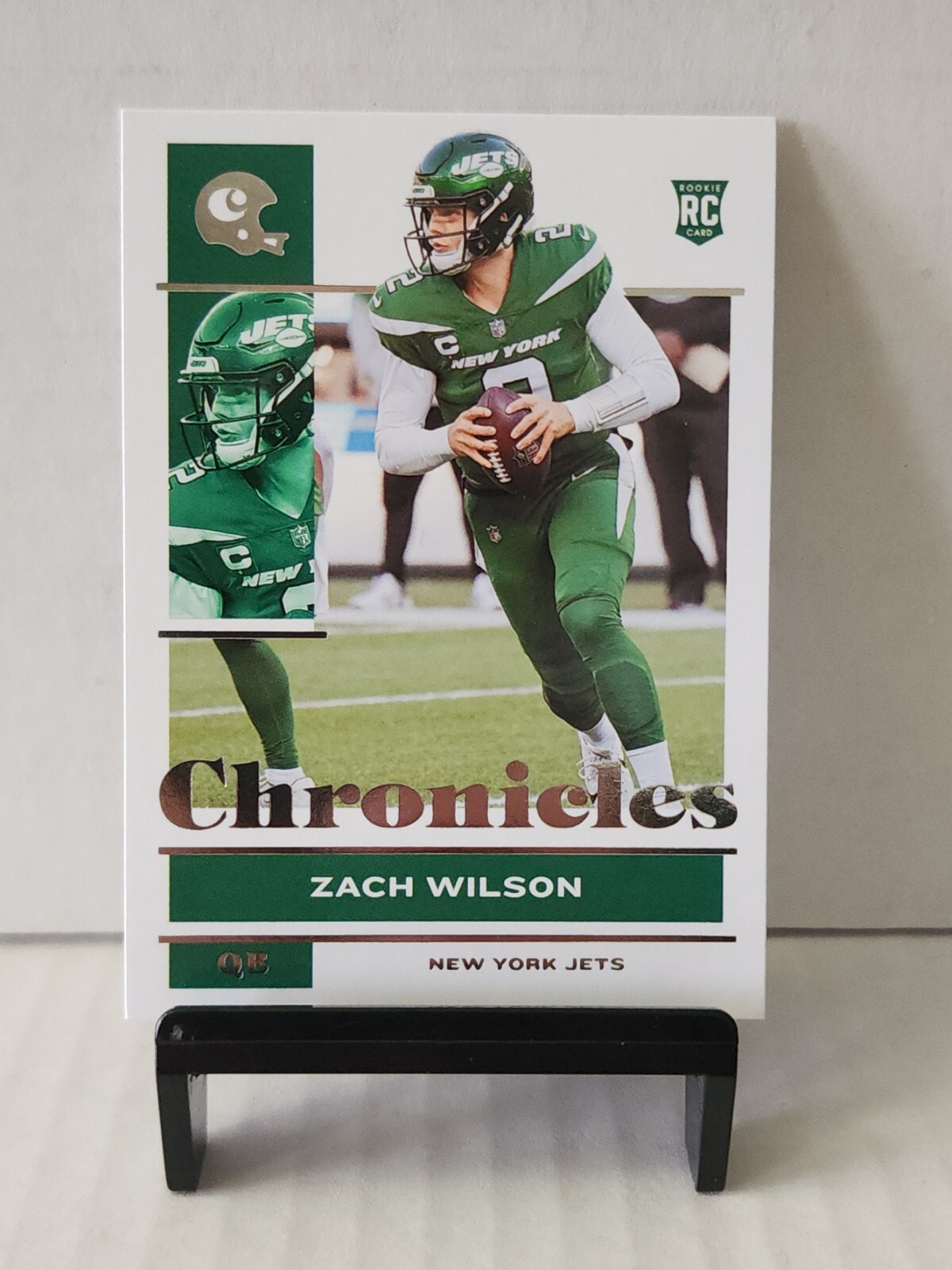 Zach Wilson ROOKIE CARD 2021 Panini Chronicles #86 New York Jets (RC)