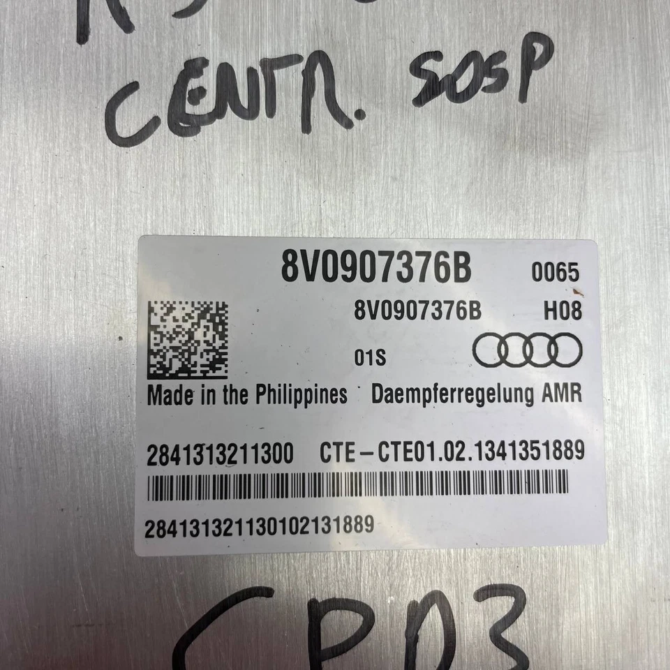 8V0907376B Centralina modulo controllo Sospensioni OEM Audi A3 RS3 TT TTRS - Immagine 4 di 4