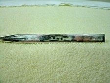 Vintage Pharmaceutical Recognition Pen--HIVID / MAZICON--Roche 1992--Gold Metal