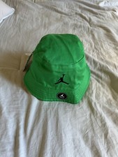 Nike Jordan JumpMan Bucket Hat Youth Boys/ Girls Lucky Green One Size 8-20 NEW