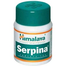 Himalaya SERPINA Tablets 100 tabs 100 Safe Ayurvedic Free Shipping