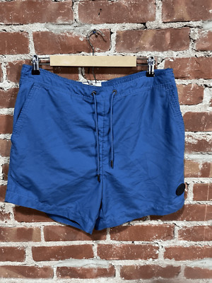 Ted Baker London Men's 5/XL Blue Lined Swim Trunks