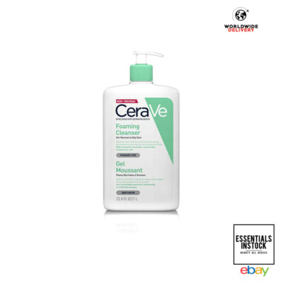 CeraVe Foaming Cleanser Normale bis fettige Haut 1L