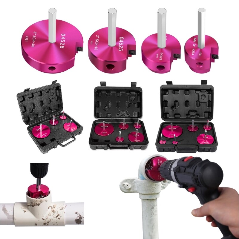 Professional PVC Pipe Fitting Reamer PVC Pipe Reamer Easy Residues