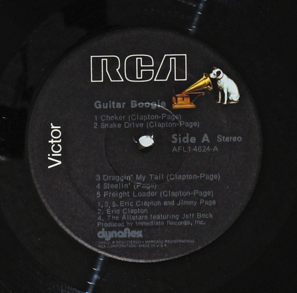 Eric Clapton, Jeff Beck, Jimmy Page - Guitar Boogie - original LP [NHD2-087] USA - Image 3 of 4