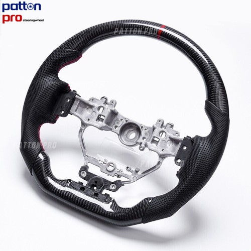 Real carbon fiber W/heated Sport Steering Wheel 2013-19 IS 250 350 RX350 GS NX - Picture 4 of 12