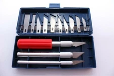 Family Maid 13pc Hobby Knife Set with case