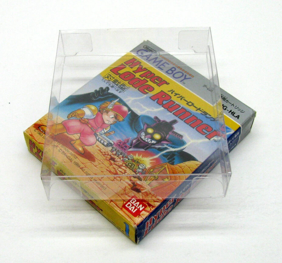 25X JUEGO NINTENDO JAPÓN GAME BOY TAMAÑO PEQUEÑO - CAJA PROTECTORA TRANSPARENTE PROTECTORES  Foto 2 de 4