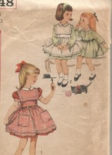 3648 Simplicity Sewing Pattern One Piece Dres...
