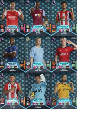 Panini Premier League Adrenalyn XL PLUS 2024 - LIMITED EDITION & GOLDEN  BALLERS | eBay