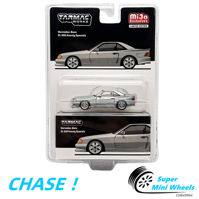 CHASE！Tarmac Works 1:64 Mercedes-Benz SL 500 Koenig Specials   Silver