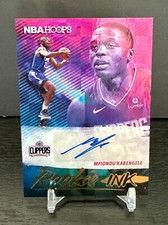 2019 Mfiondu Kabengele NBA Hoops Rookie Ink Auto RC #RI-MFK