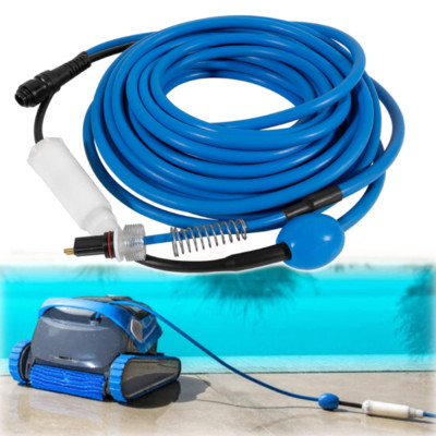 59ft/18m 9995861 DIY Cable 2 Wire with Swivel for Dolphin Pool Cleaner US STOCK