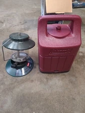 Coleman Lantern 5152C740T Carry Case & Original Box Propane 2-Mantle Vintage