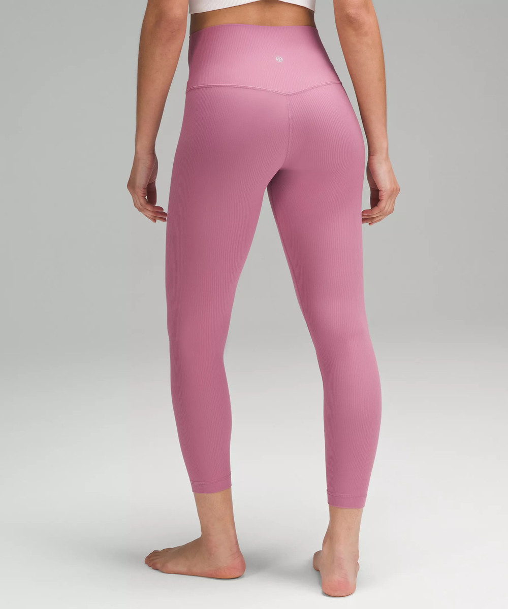 Lululemon Align Ribbed High Rise Pant 25 Lululemon Align Ribbed High Rise Pant 25