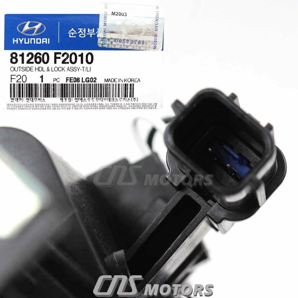 ⭐GENUINE⭐ Outside Trunk Lid Lock Handle for 2017 2018 Hyundai Elantra 81260F2010 Foto 3 de 4