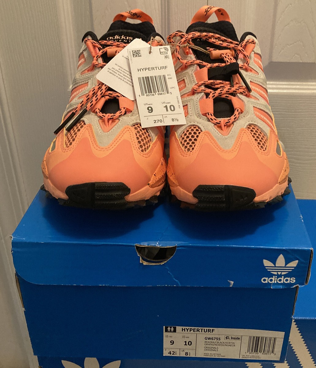 ADIDAS HYPERTURF ADVENTURE MEN'S ORANGE HIKING SHOE US SIZES-9 NEW