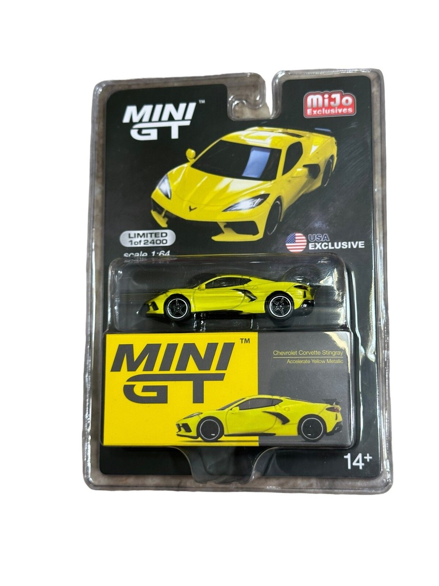 ミニカー MINI GT Chevrolet Corvette Stingray Amazon.com: Mini GT 1:64 Corvette C8 Stingray (Rapid Blue