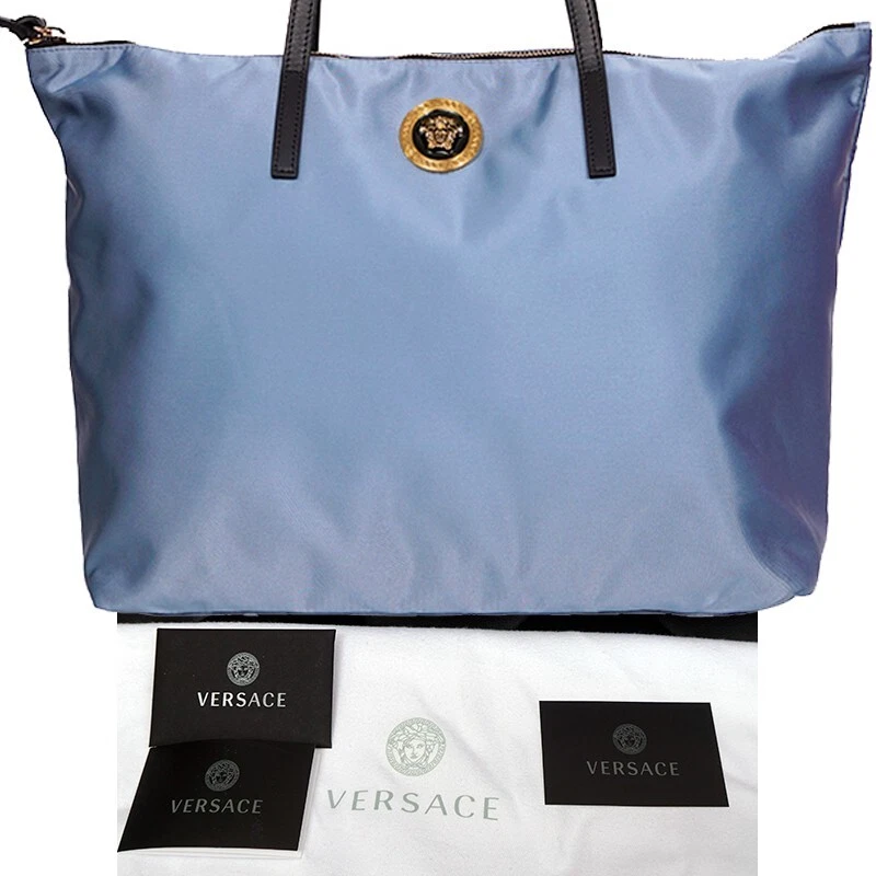 Versace Nylon Tote Bags