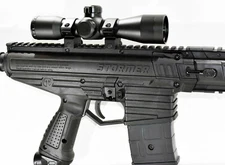 Trinity aluminum sight with rings for tippmann stormer paintballing woodsball.