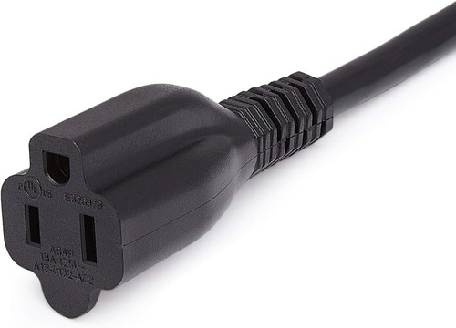 Cable de Extensión, 20 Pies, Extensor de Salida de 3 Puntas, Cable de Extensión Interior, 13 Amperios - Imagen 2 de 3