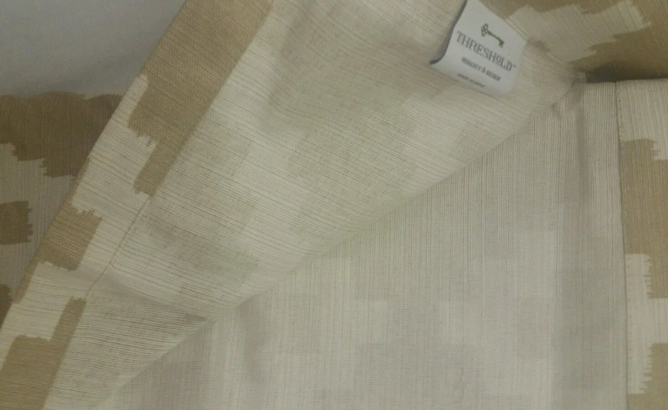 Panel de cortina de ventana umbral - tostado 54"x84"  Foto 4 de 4