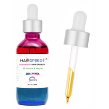 Hair Speed | Organic Vegan Natural Hair Loss Regrowth Oil Drops For Men & Women