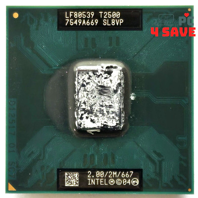 Intel Core Duo T2500 2.0GHz 2MB Socket M Laptop Mobile CPU Processor SL8VP SL9EH