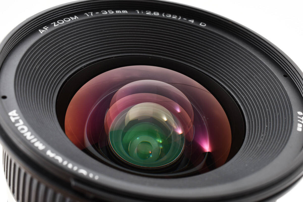 Konica-Minolta AF 17-35mm F2.8-4 D wide angle lens for Sony Konica-Minolta AF 17-35mm F2.8-4 D wide angle lens for Sony