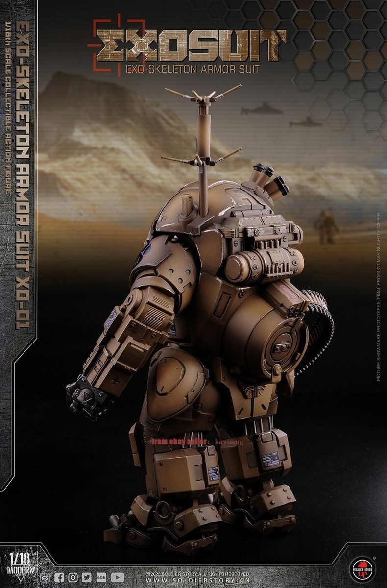 SoldierStory SSE001 1/18 EXO Skeleton Armor Suit XO-01 Action