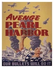 WW2 WAR TIME "AVENGE PEARL HARBOR" RECRUITMENT POSTER 8X10 PHOTO