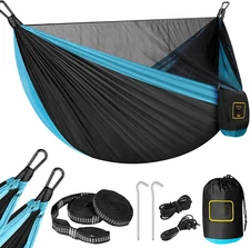 Camping Hammock Mosquito Net,Double & Single Portable Hammocks Hammocks