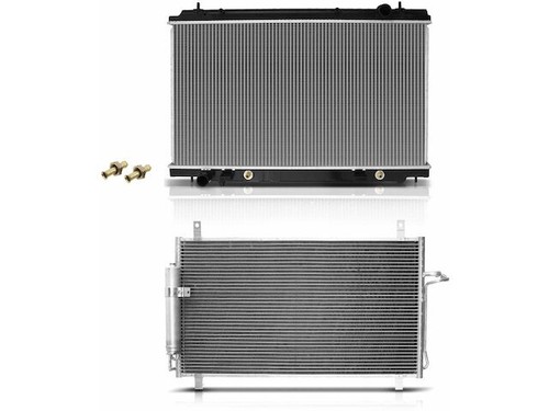 For 2007-2009 Nissan 350Z Radiator and A/C Condenser Kit APR 74656GMGR ...