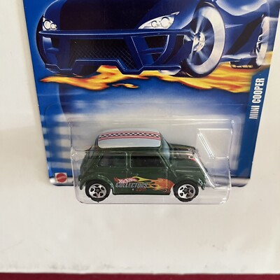 ミニカー 2002 Hot Wheels Collector Edition 2002 Hot Wheels Mini Cooper Green Collector #200 - New / Sealed | eBay