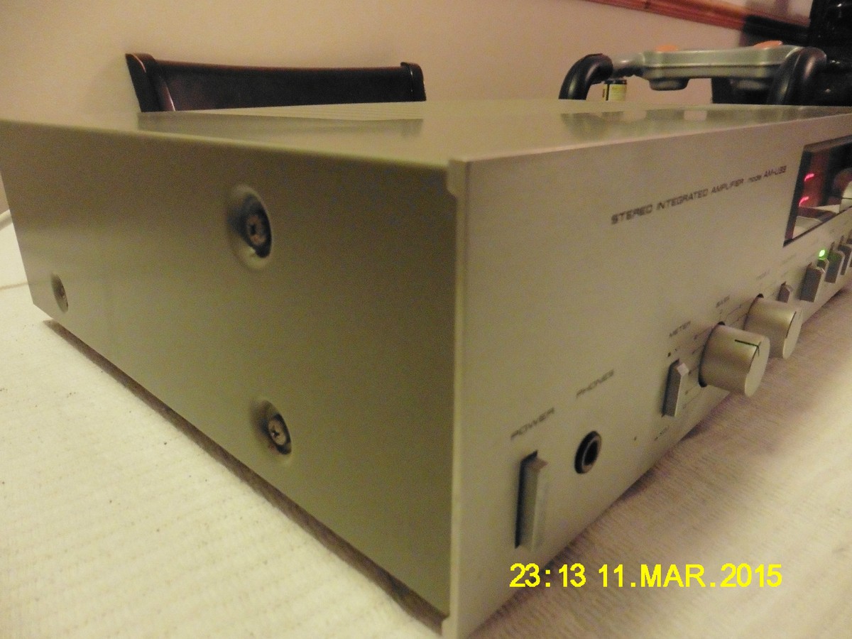 Vintage 80s Akai AM-U33 Integrated Stereo Amplifier Phono amp