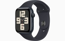 Apple Watch SE 2nd Gen 44mm GPS Midnight Aluminum Case Watch