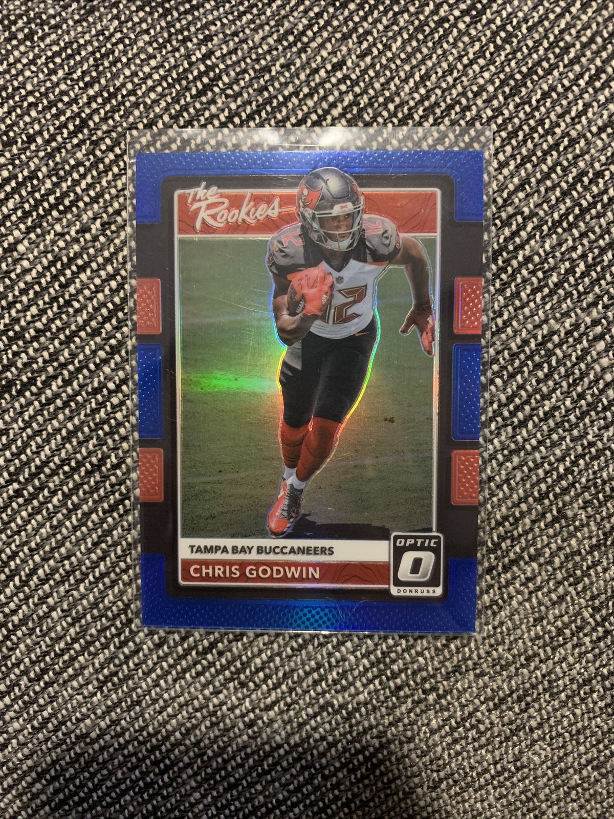2017 Donruss Optic The Rookies Blue 083/149 Chris Godwin #22 Rookie