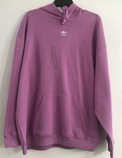 Adidas Women's Essentials Oversized Hoodie in Preloved Purple size S NWT