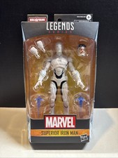 Marvel Legends Superior Iron Man     Hasbro Build-A-Figure Zabu Wave   New in Box