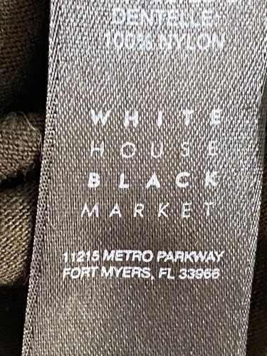 White House Black Market Damen Bluse Größe Small grün ärmellos - Bild 7 von 11