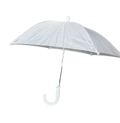 Kids Mini Umbrella Unisex Age 4-8 White Color *NEW