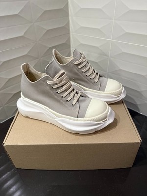   Rick Owens DRKSHDW Abstract Low Tops   Sz 40/7US