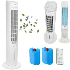 Wentylator stojący z chłodzeniem wodnym bardzo cichy wentylator wieżowy 3w1 mobilna klimatyzacja