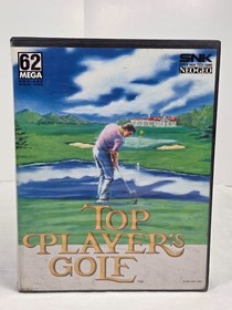 Neo Geo AES Top Player&rsquo;s Golf CIB Complete English Version NGH-003 Tested SNK